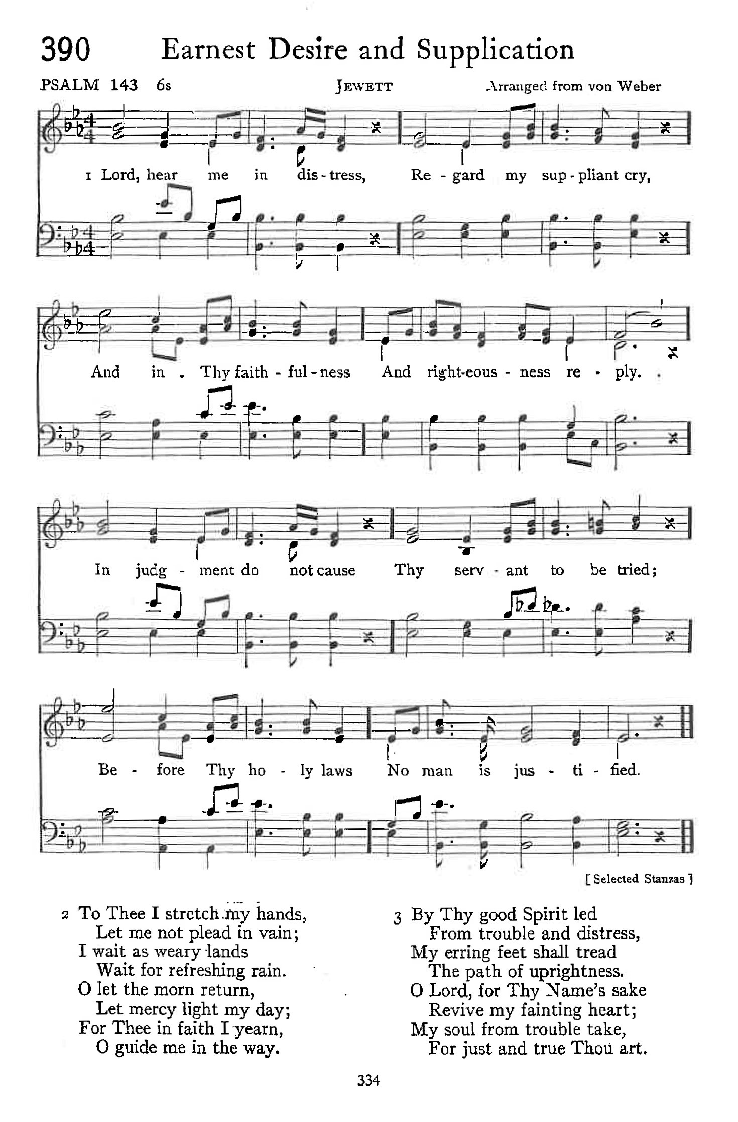 Psalm 143 - Earnest Desire and Supplication