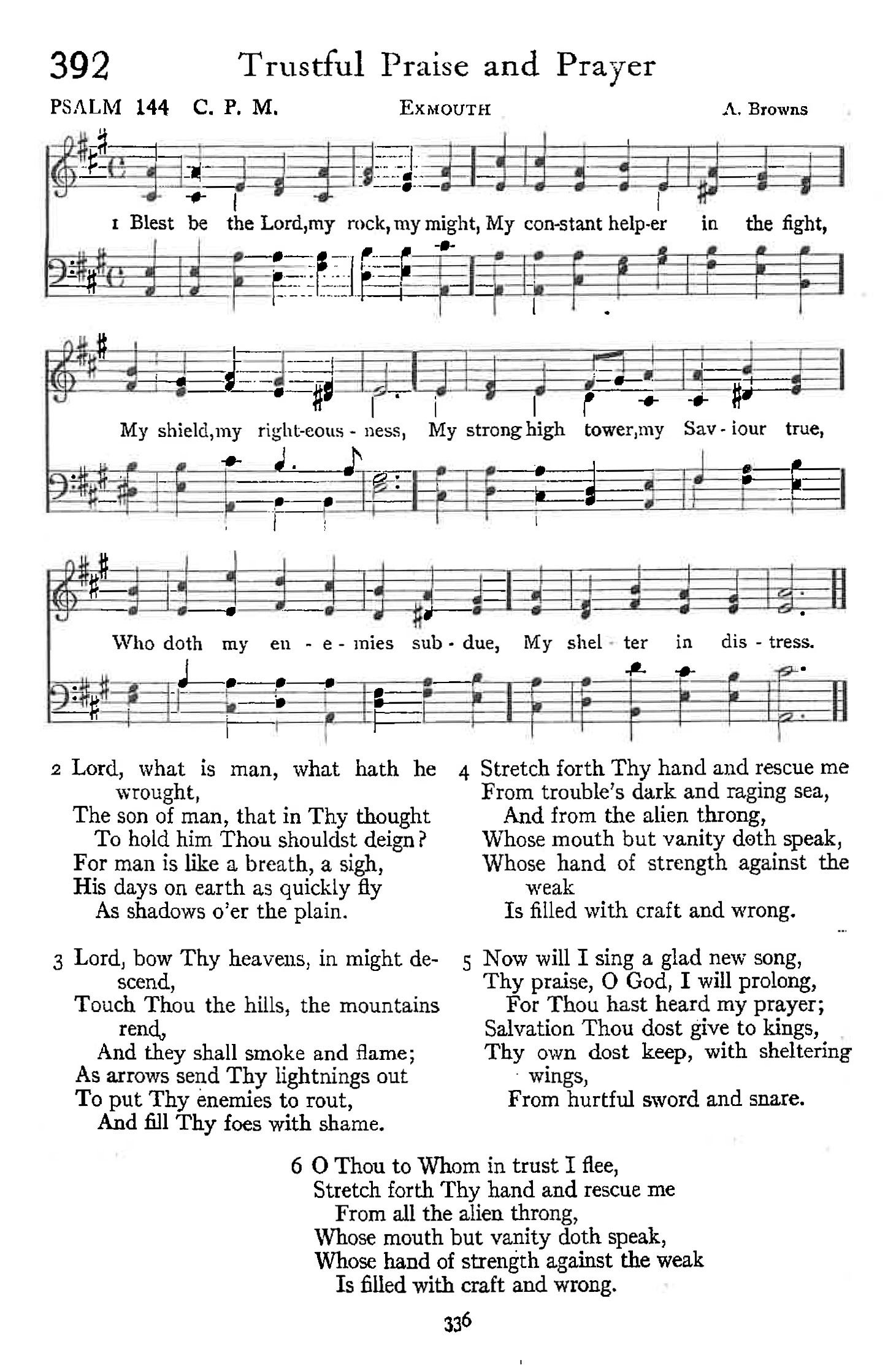 Psalm 144 - Trustful Praise and Prayer