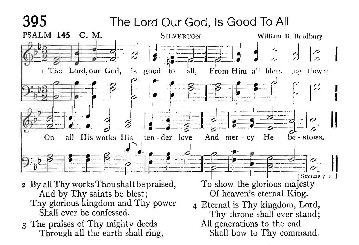 Psalm 145 - The Lord Our God, Is Good To All