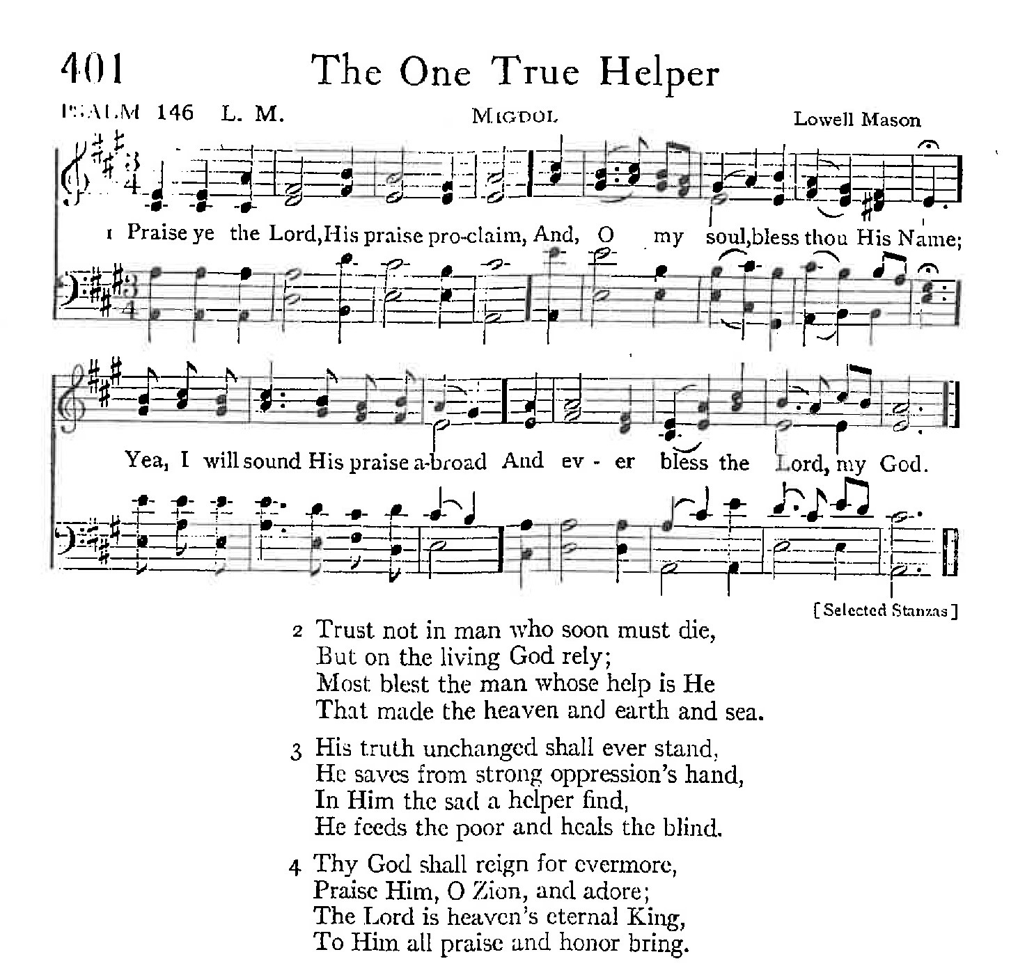 Psalm 146 - The One True Helper