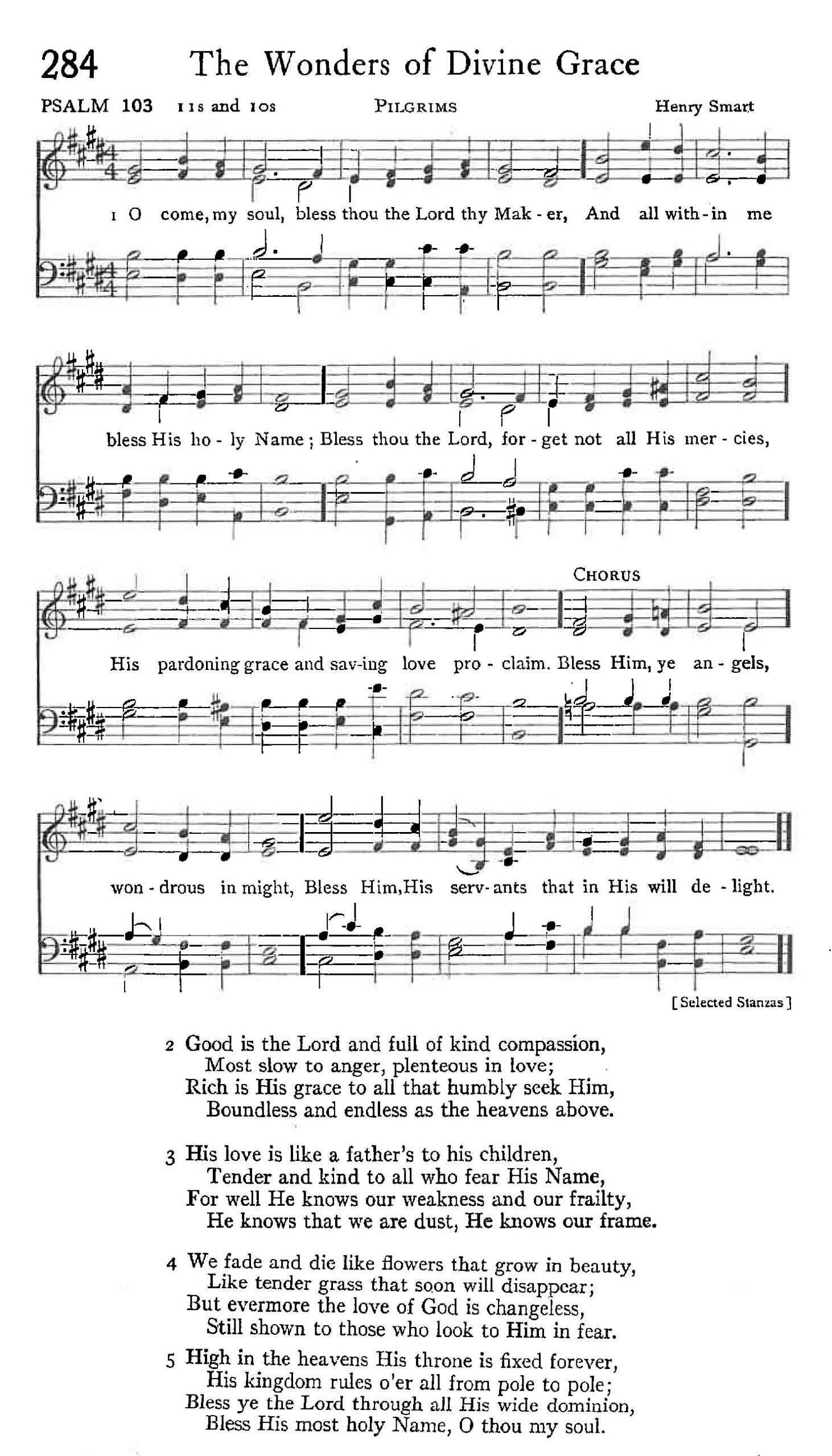 Psalm 103 - The Wonders of Divine Grace