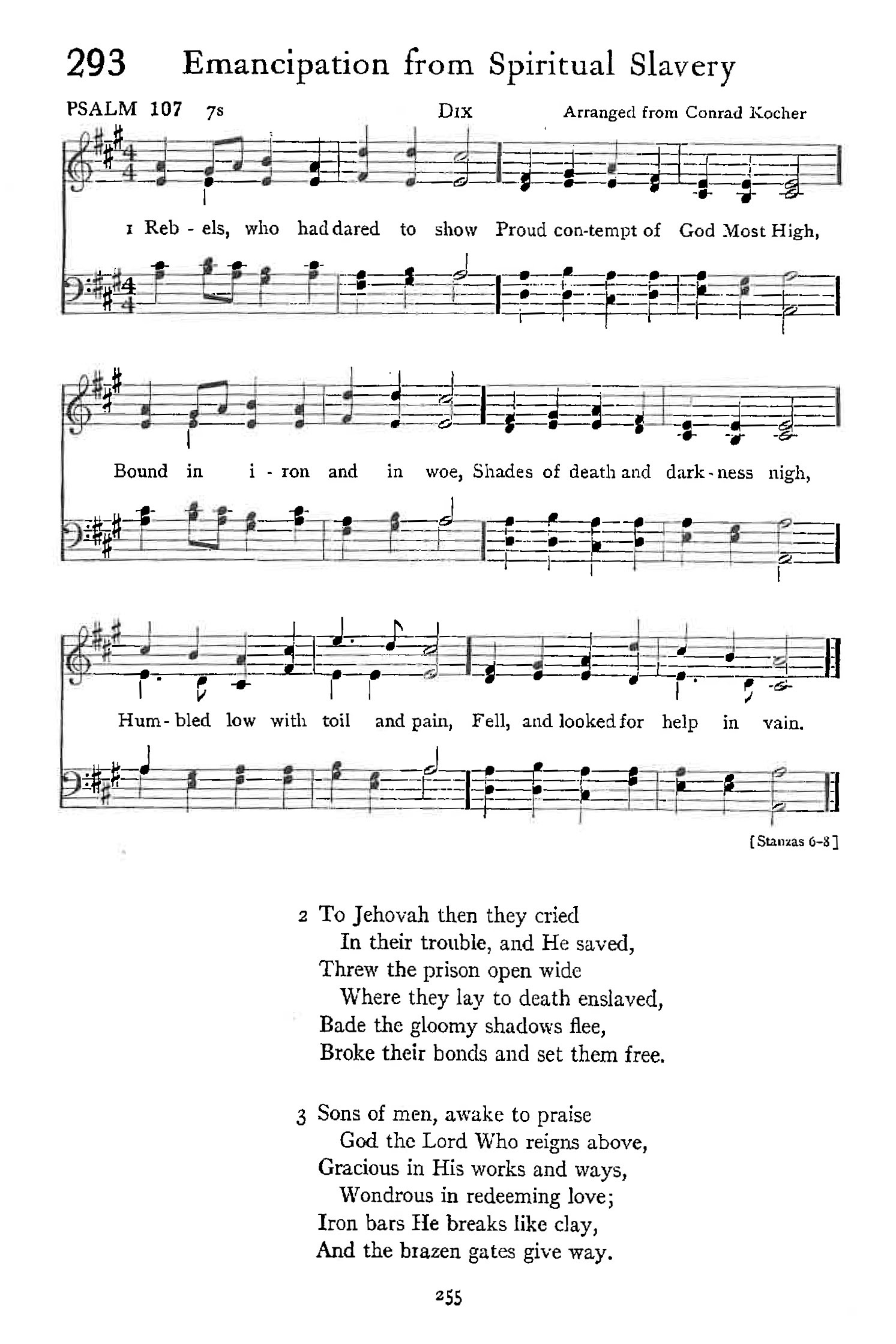 Psalm 107 - Emancipation from Spiritual Slavery