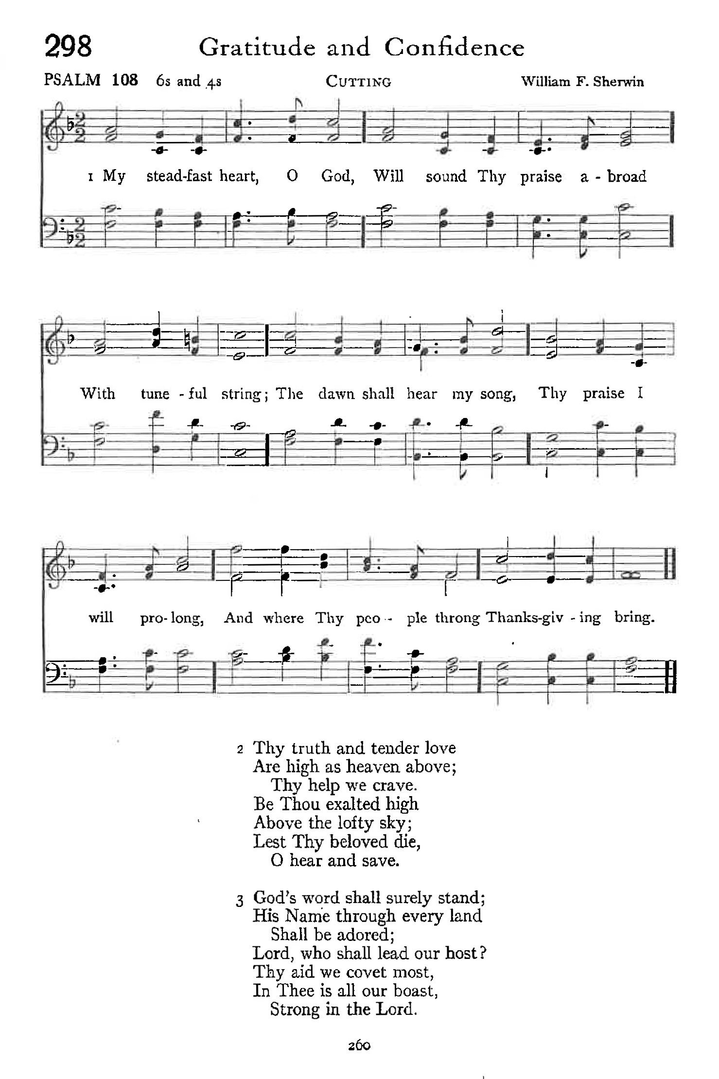 Psalm 108 - Gratitude and Confidence
