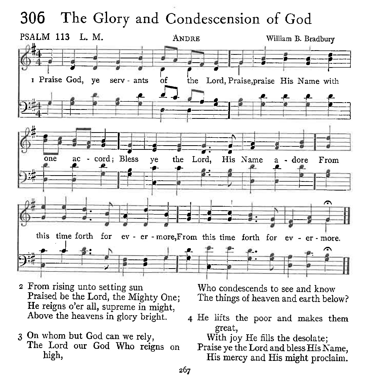 Psalm 113 - The Glory and Condescension of God