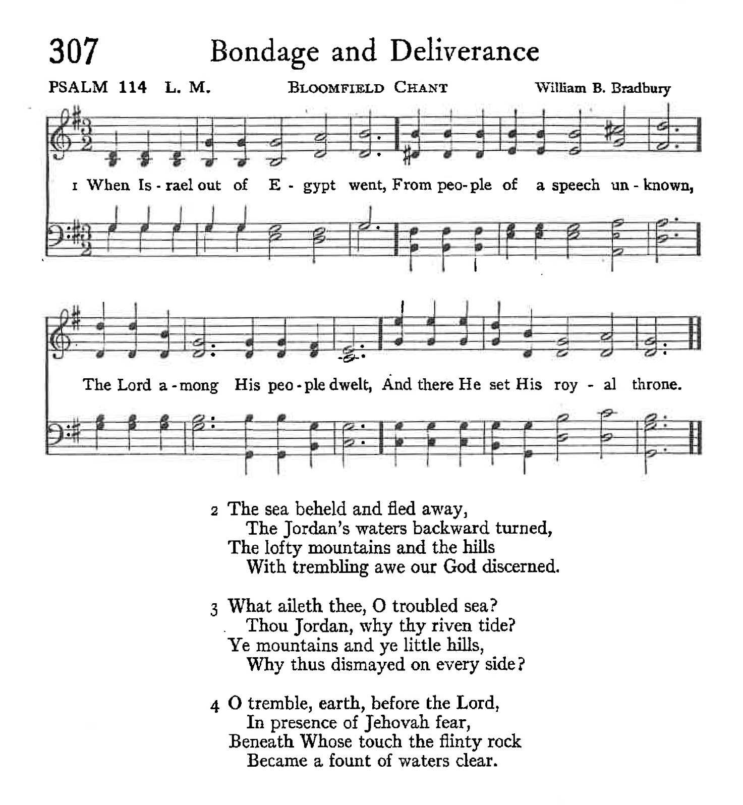 Psalm 114 - Bondage and Deliverance