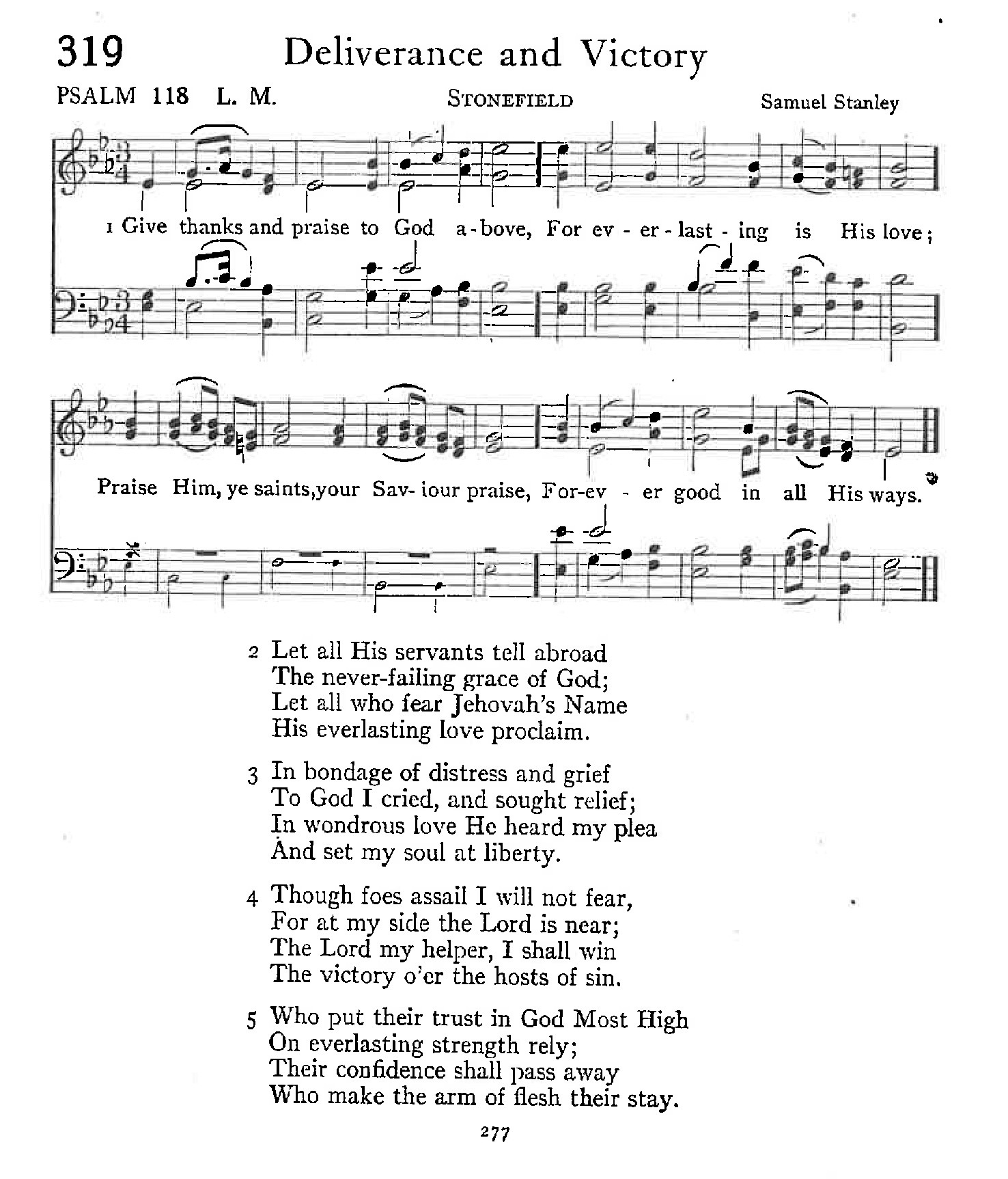 Psalm 118 - Deliverance and Victory