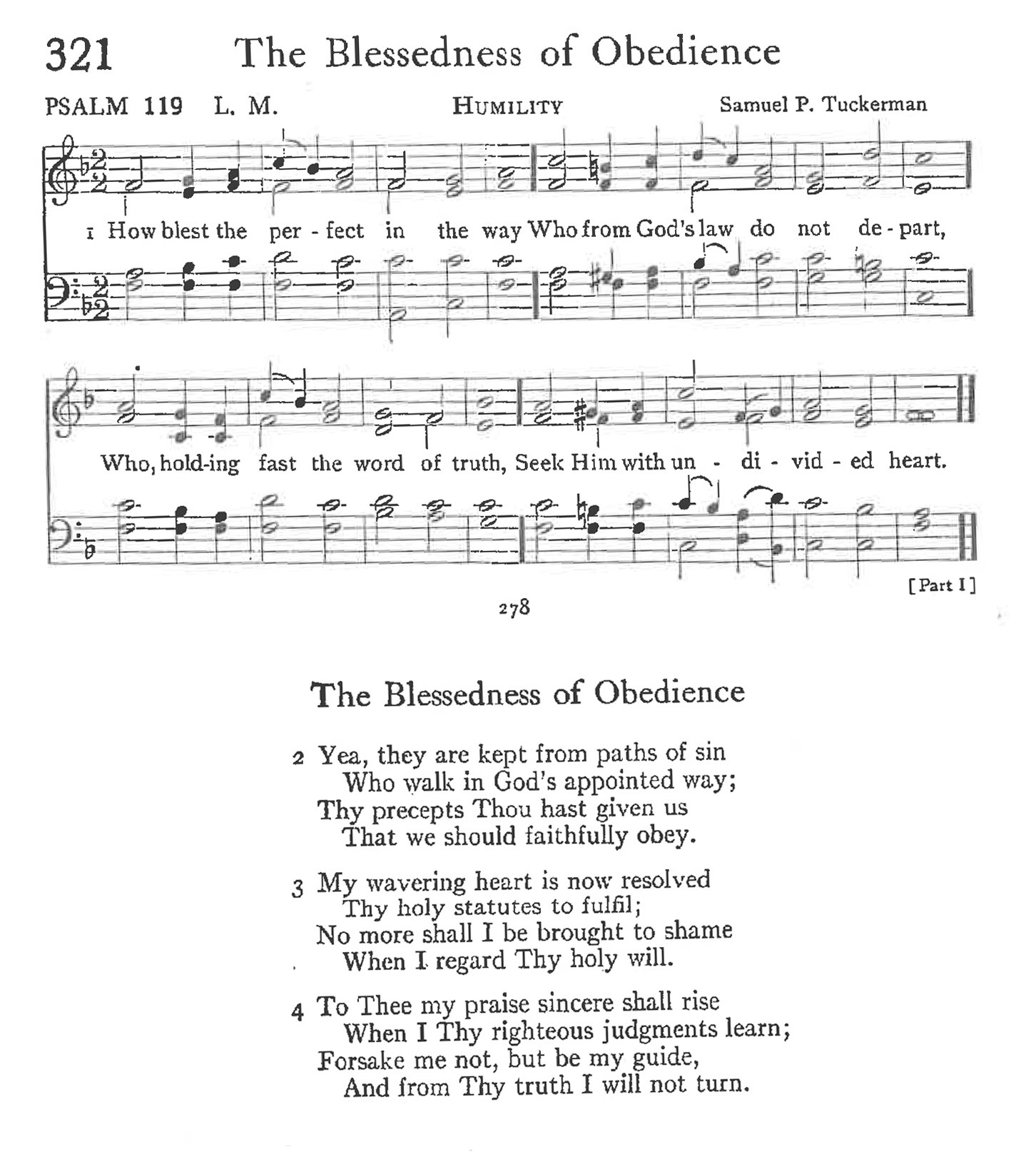Psalm 119 - The Blessedness of Obedience