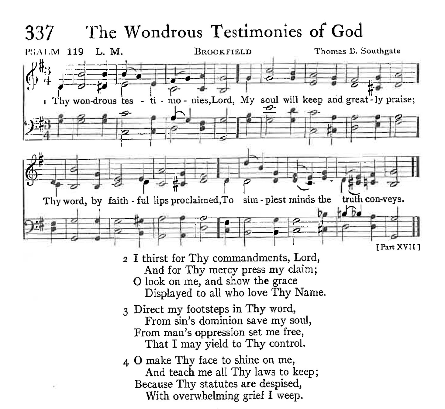 Psalm 119 - The Wonderous Testimonies of God