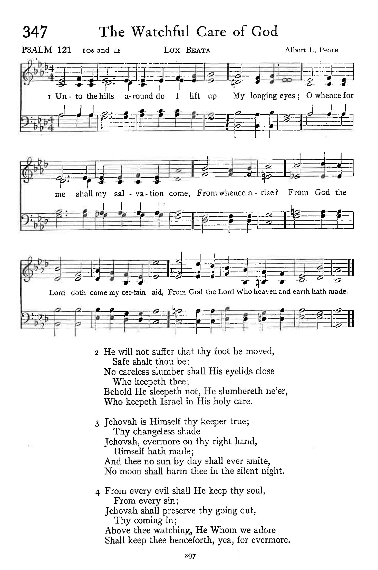 Psalm 121 - The Watchful Care of God