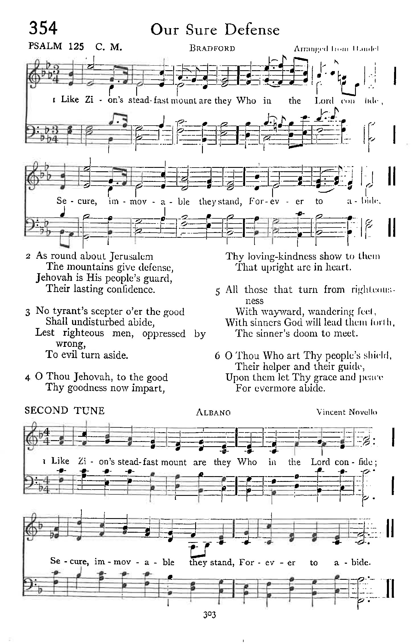 Psalm 125 - Our Sure Defense
