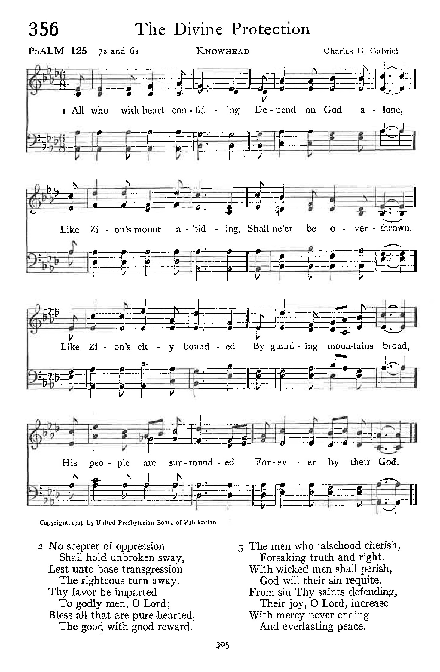 Psalm 125 - The Divine Protection