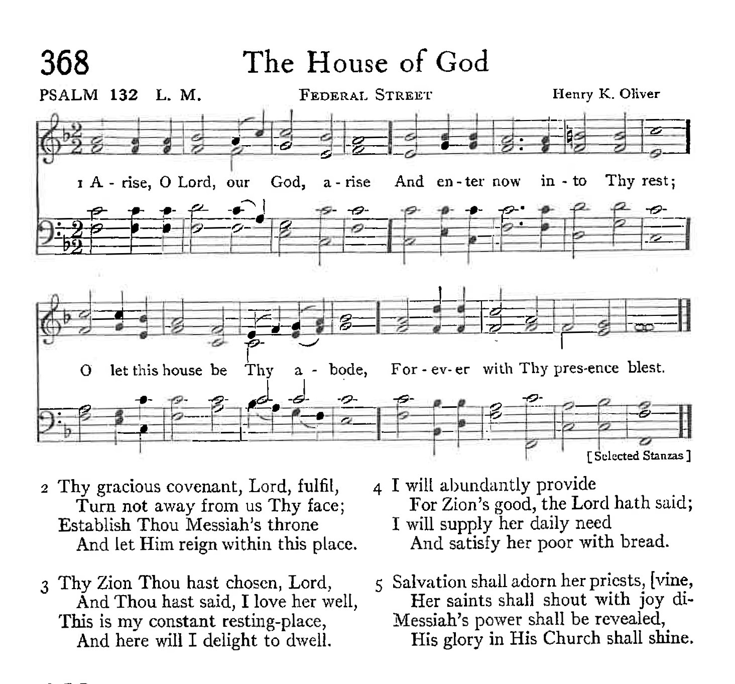 Psalm 132 - The House of God