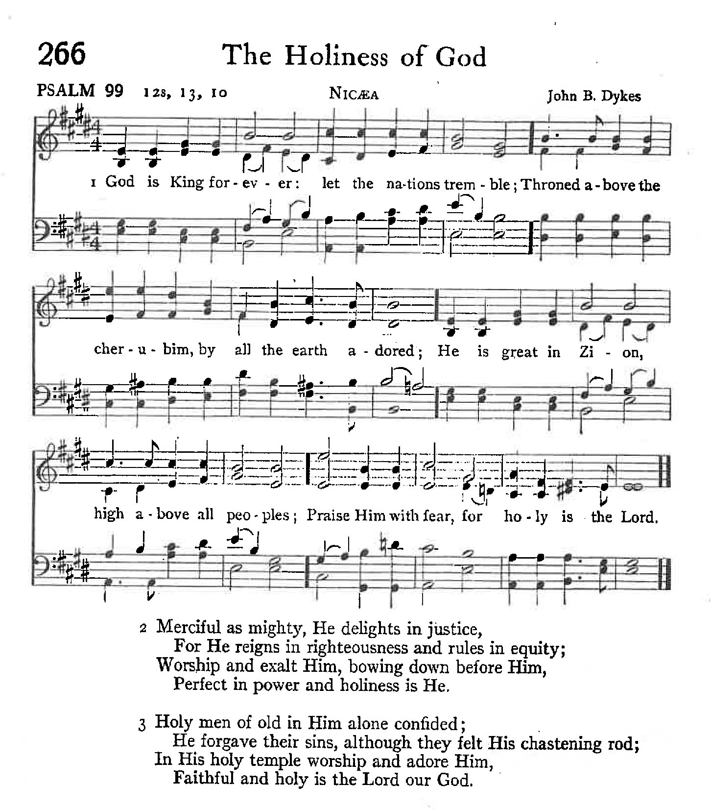 Psalm 99 - The Holiness of God