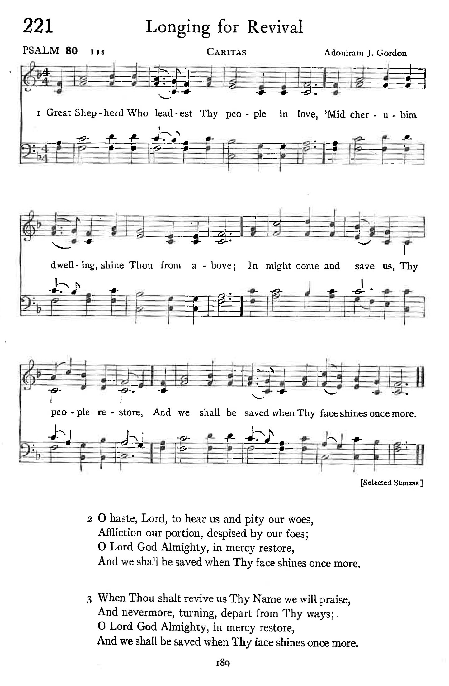 Psalm 80 - Longing for Revival