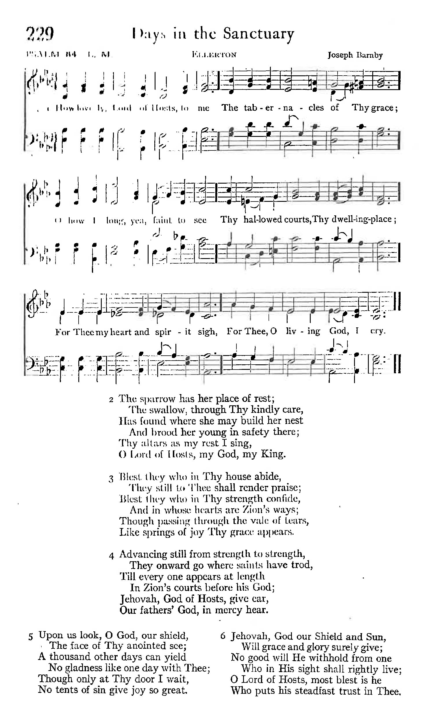 Psalm 84 - Days in the Sanctuary