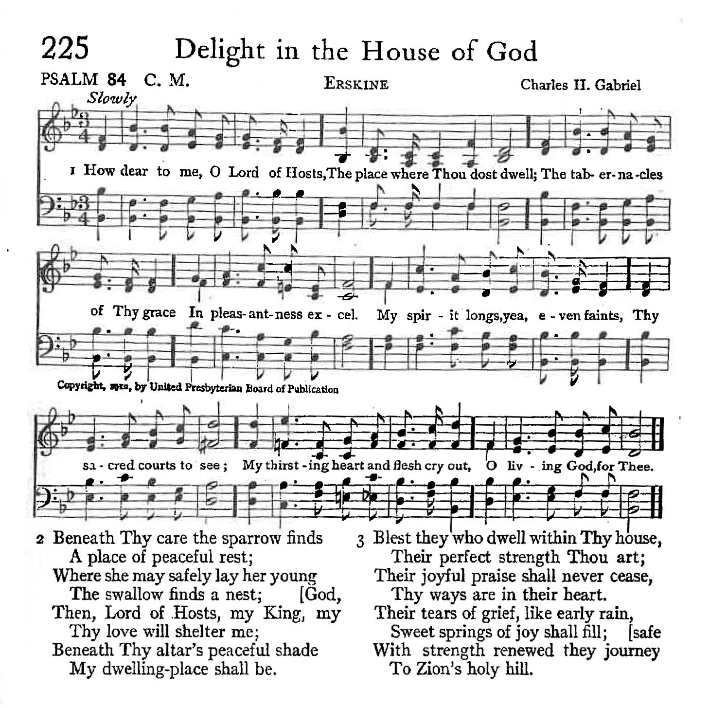 Psalm 84 - Delight in the House of God