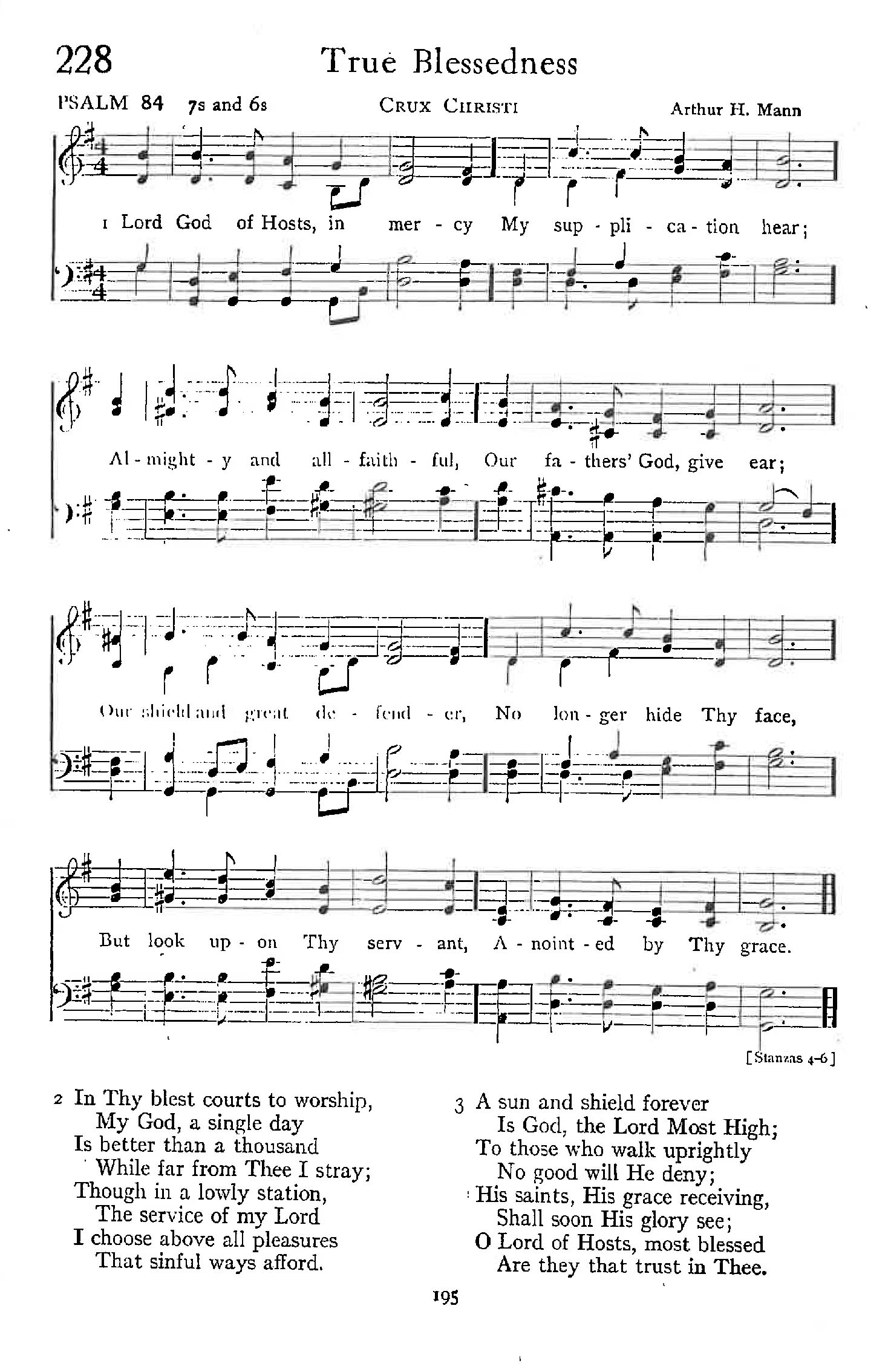 Psalm 84 - True Blessedness