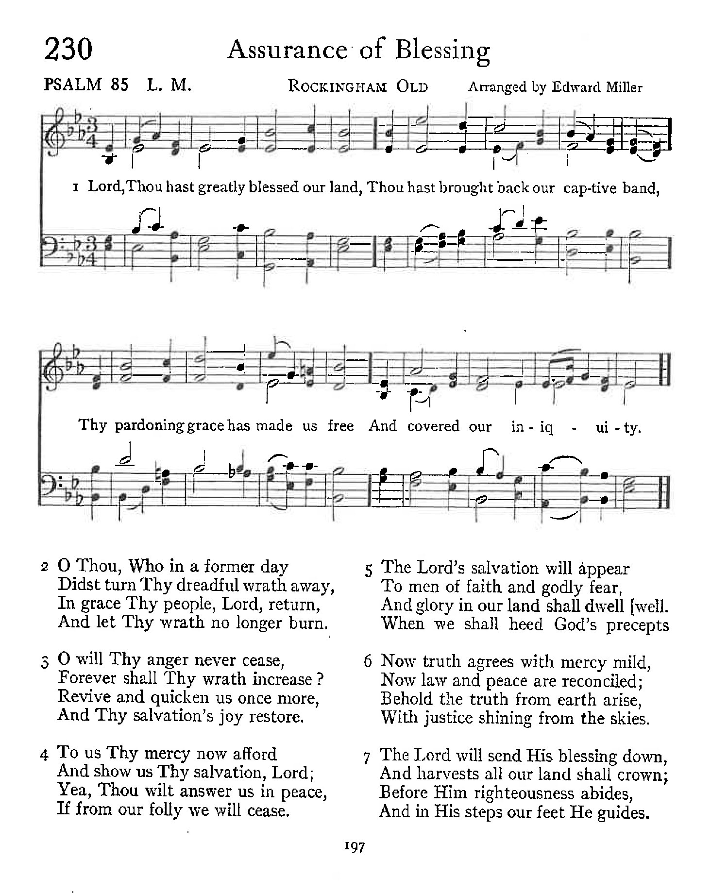 Psalm 85 - Assurance of Blessing