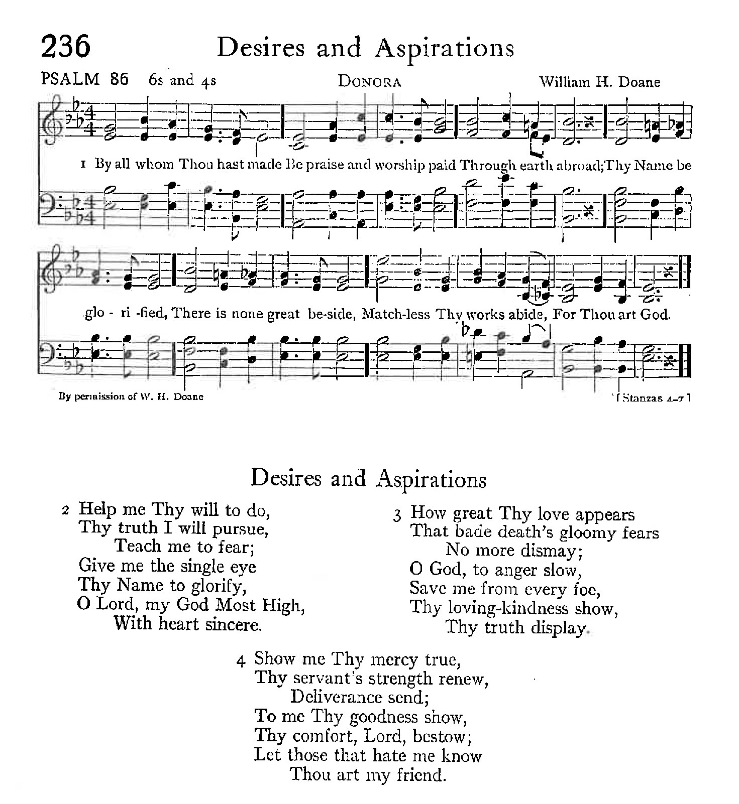 Psalm 86 - Desires and Aspirations