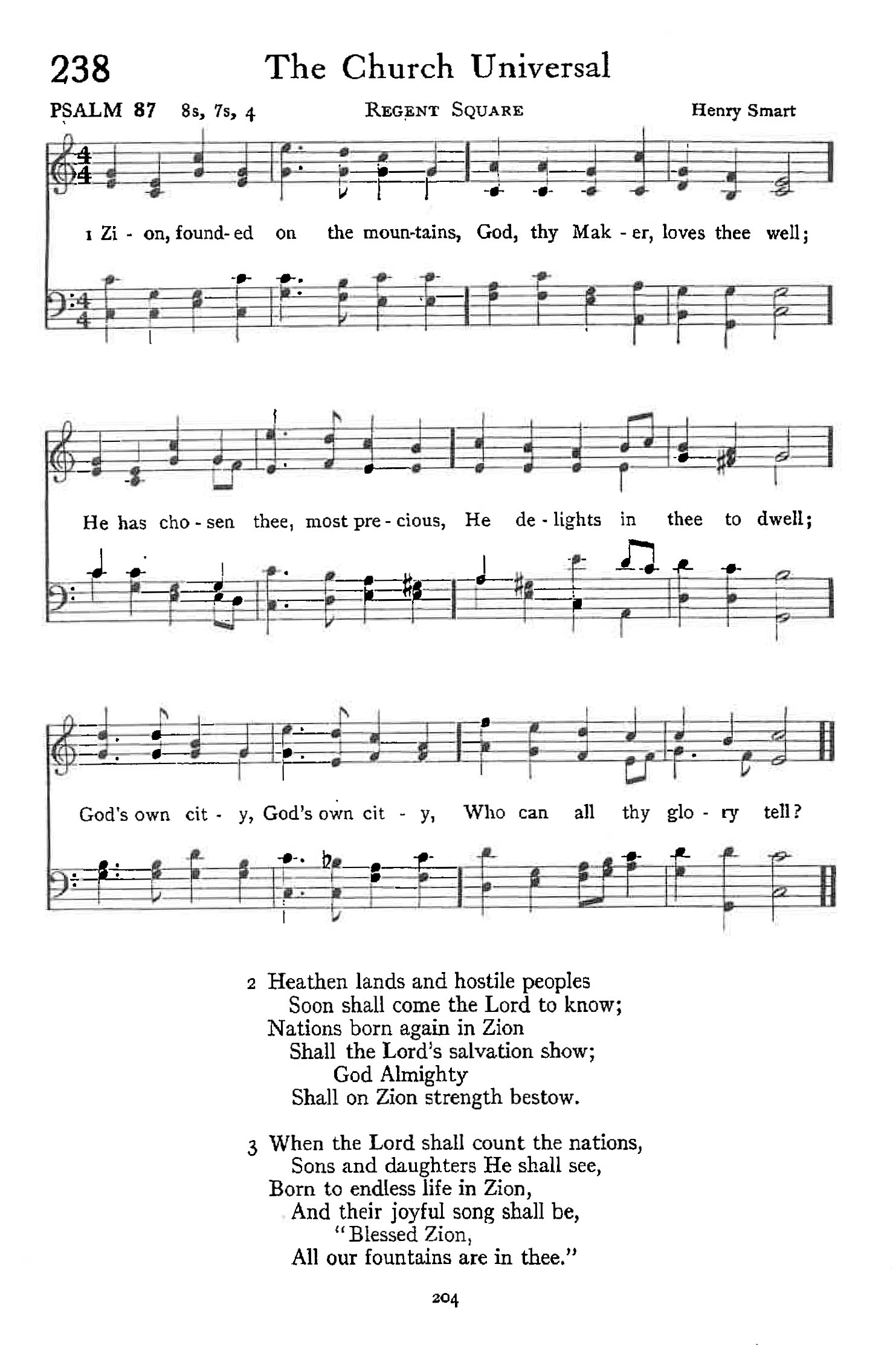 Psalm 87 - The Church Universal