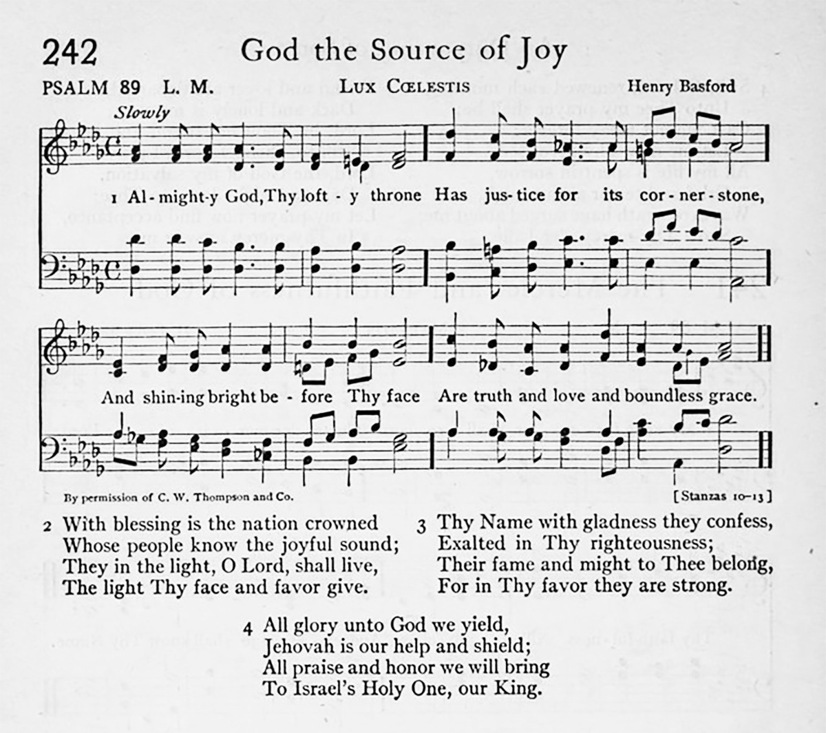 Psalm 89 - God the Source of Joy