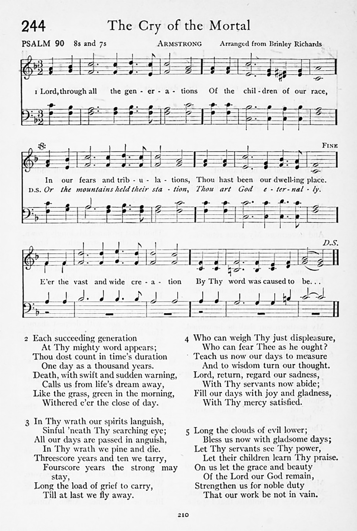 Psalm 90 - The Cry of the Mortal