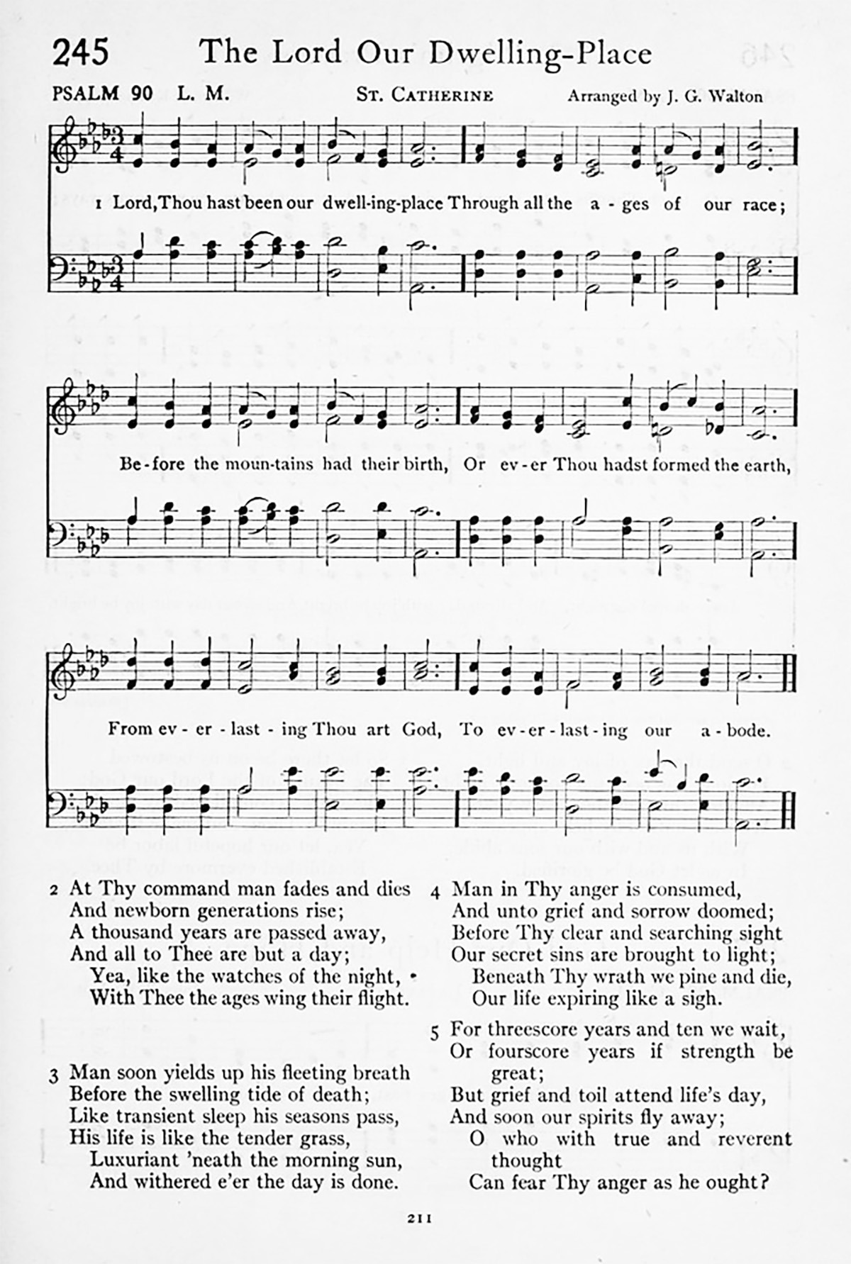 Psalm 90 - The Lord Our Dwelling Place