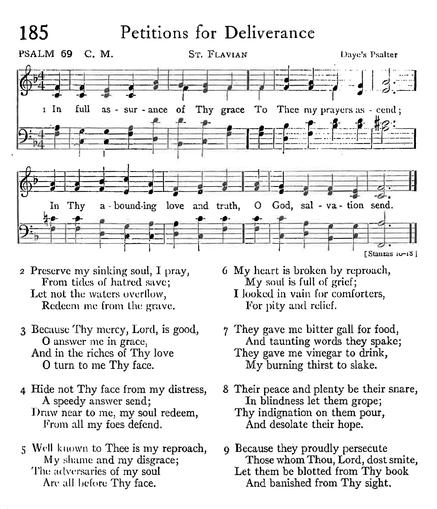 Psalm 69 - Petitions for Deliverance