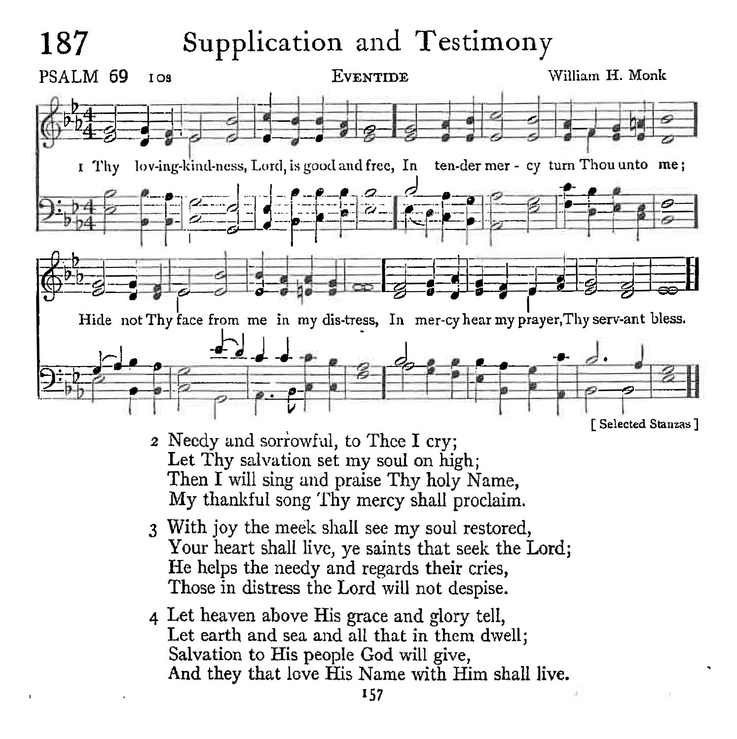 Psalm 69 - Supplication and Testimony
