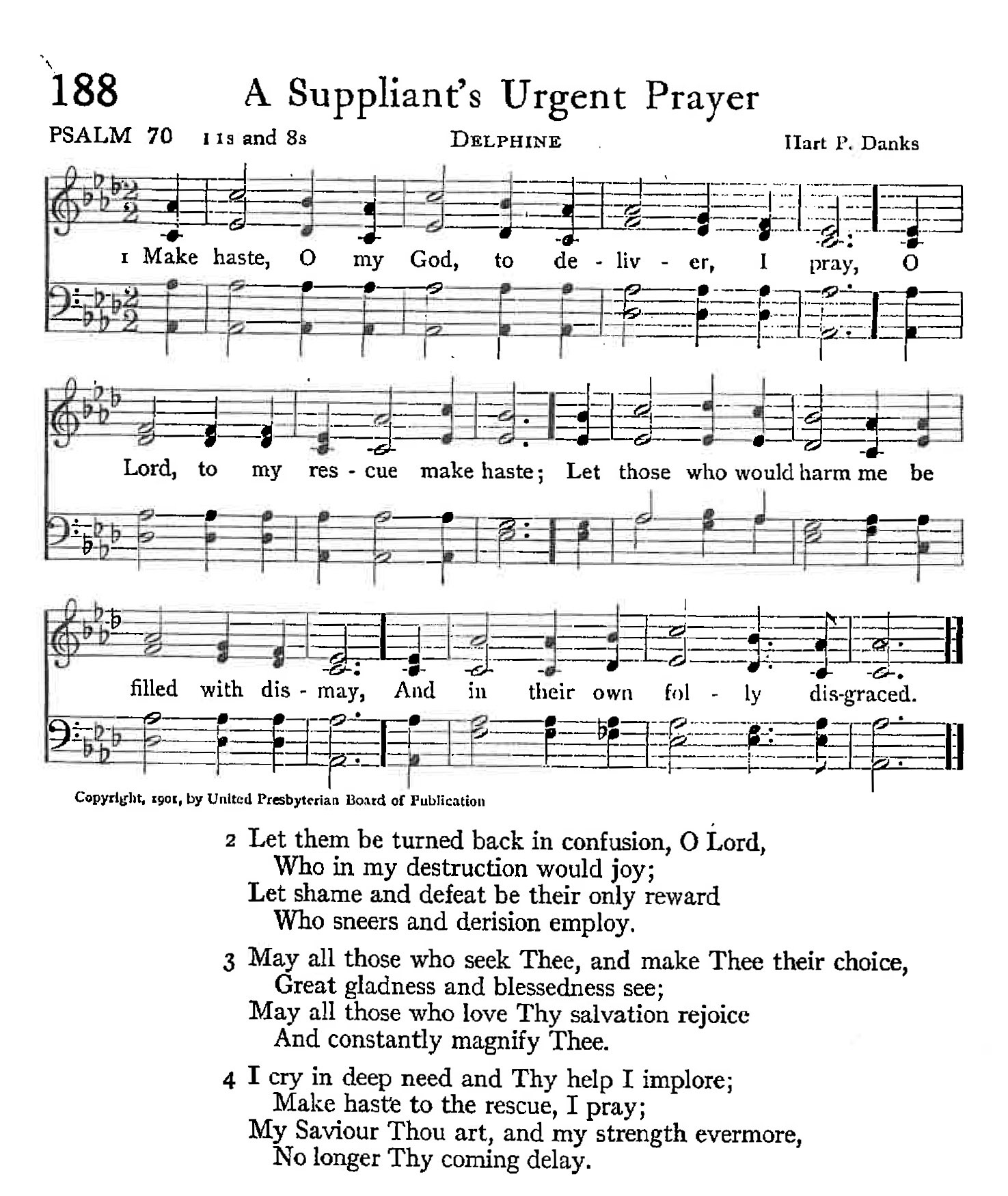 Psalm 70 - A Suppliant's Urgent Prayer