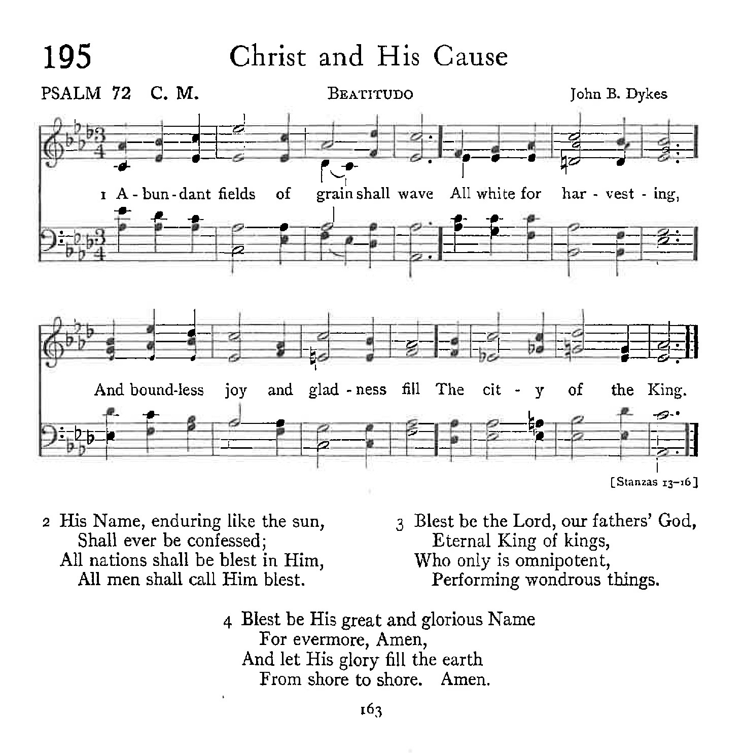Psalm 72 - Christ and His Cause