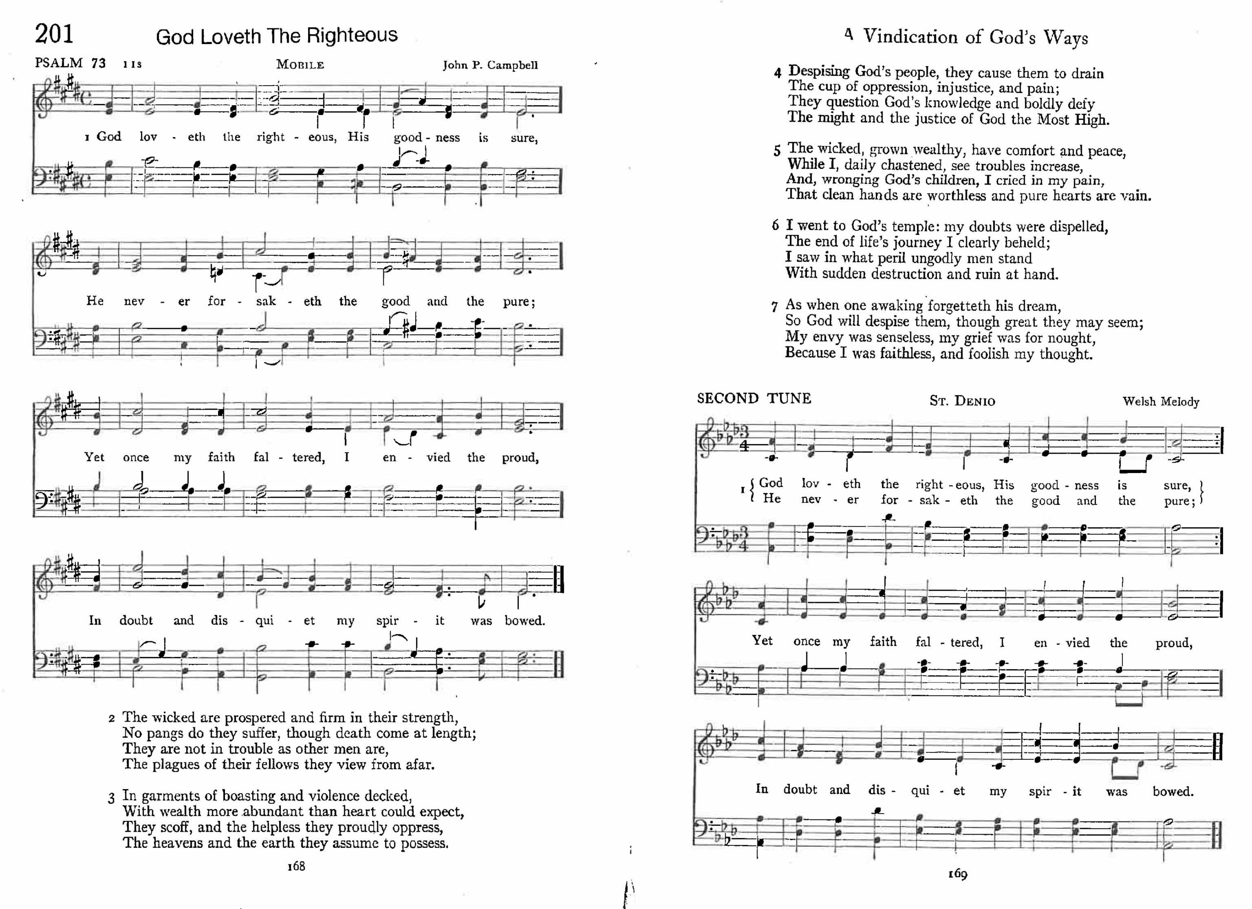 Psalm 73 - God Loveth The Righteous