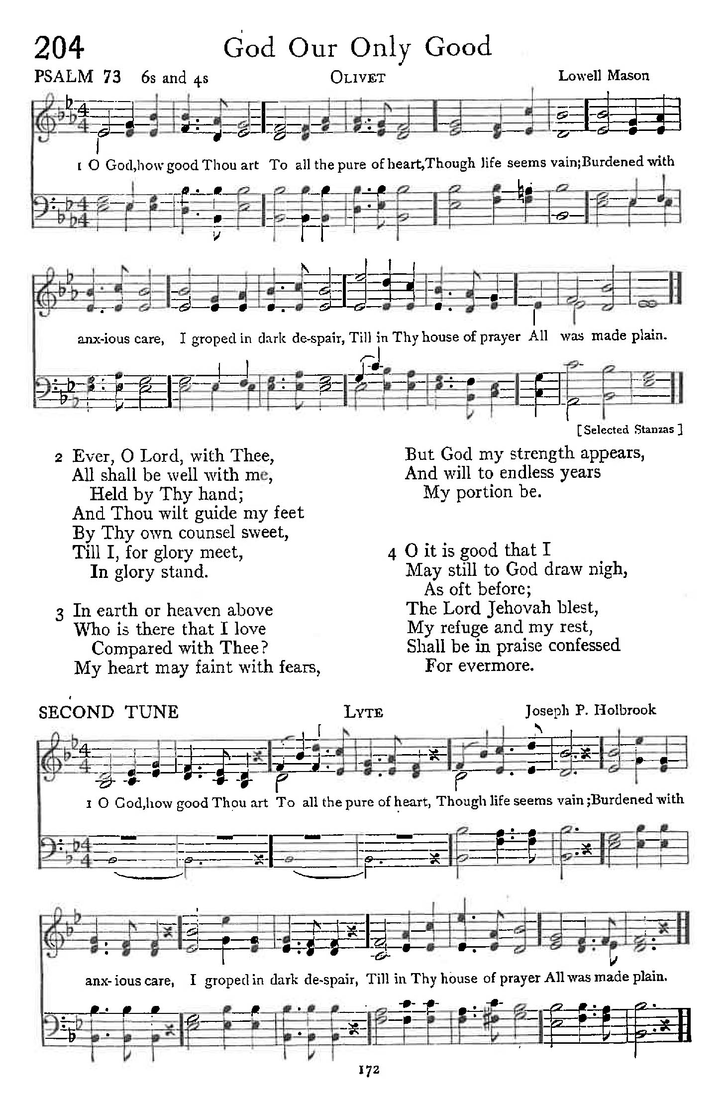 Psalm 73 - God Our Only Good