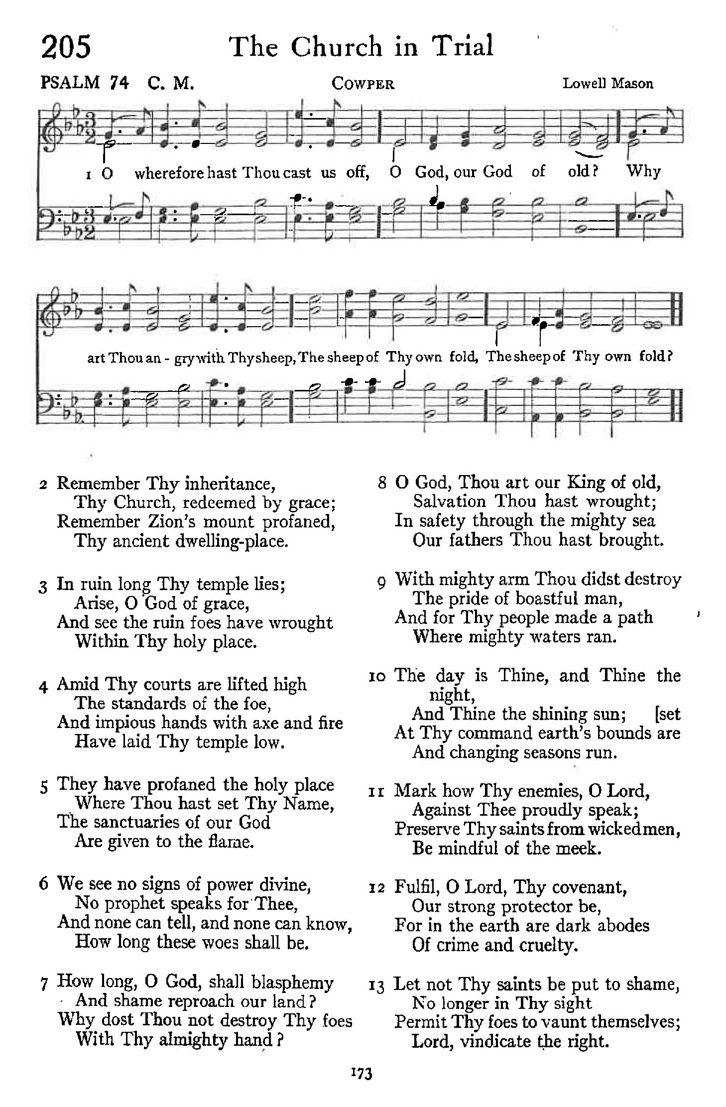 Psalm 74 - The Church in Trial
